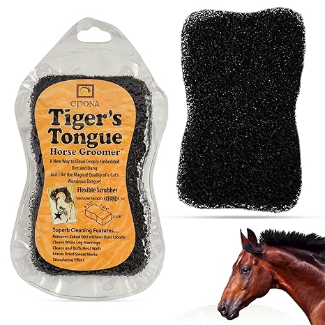 Epona Tiger's Tounge Horse Groomer Scrubber Massager